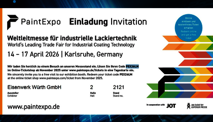 Einladung zur PaintExpo 2026